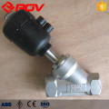 Flanged steam valve y type pneumatic control valve